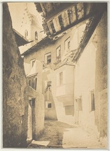 Une rue à Sterzing, Le Tyrol, 1890 - Alfred Stieglitz
