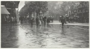 Un jour de pluie sur le boulevard, Paris - Alfred Stieglitz