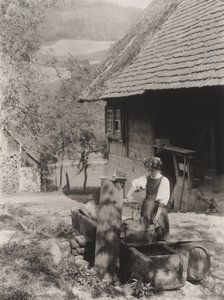 À la pompe, Forêt-Noire - Alfred Stieglitz