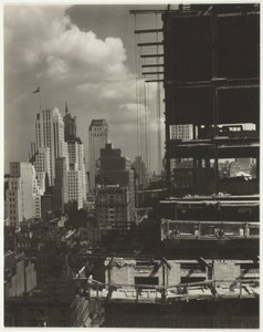 De ma fenêtre à An American Place, Nord - Alfred Stieglitz