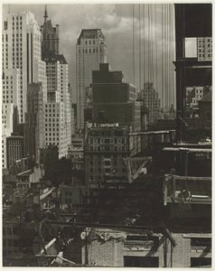 De ma fenêtre à An American Place, Nord - Alfred Stieglitz