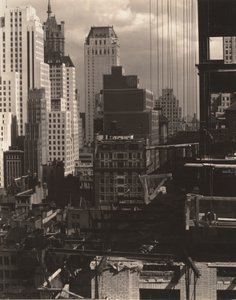 De ma fenêtre à An American Place, Nord - Alfred Stieglitz
