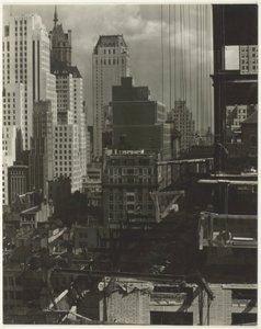 De ma fenêtre à An American Place, Nord - Alfred Stieglitz