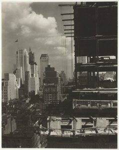De ma fenêtre à An American Place, Nord - Alfred Stieglitz