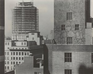De ma fenêtre à An American Place, sud-ouest - Alfred Stieglitz