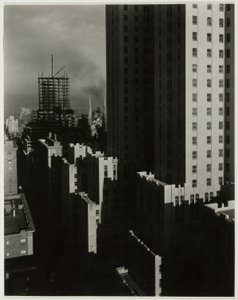 De ma fenêtre au Shelton, Ouest - Alfred Stieglitz