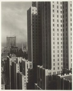 De ma fenêtre au Shelton, Ouest - Alfred Stieglitz