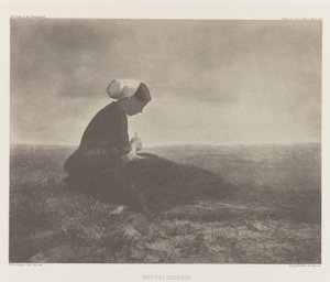 Réparatrice de filets, Katwijk 1894 - Alfred Stieglitz