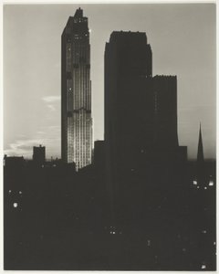 New York depuis le Shelton - Alfred Stieglitz