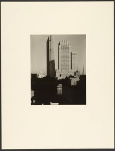 New York depuis le Shelton - Alfred Stieglitz
