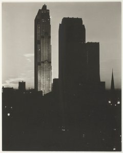 New York depuis le Shelton - Alfred Stieglitz