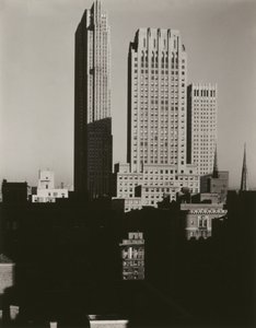 New York vu du Shelton - Alfred Stieglitz