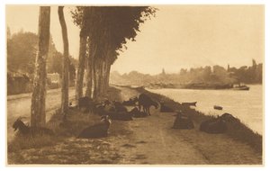 [Sur la Seine - Près de Paris]
