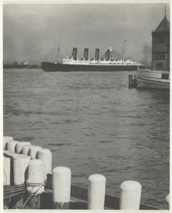 En route, Le Mauretania