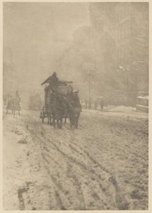 Hiver sur la Cinquième Avenue - Alfred Stieglitz