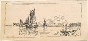 Navires - Alfred Thompson Bricher