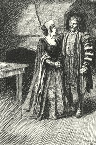 Margaret Roper, fille aînée de Sir Thomas More, rendant visite à son père en prison, 1535 - Alfred Wallis Mills