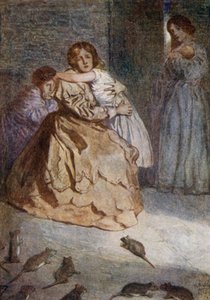 Peste de rats pendant le siège de Lucknow, Mutinerie indienne, 1857 - Alfred Wallis Mills