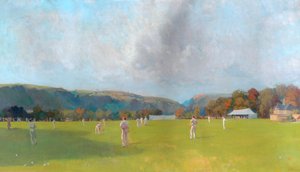 Match de cricket, Centre Vale