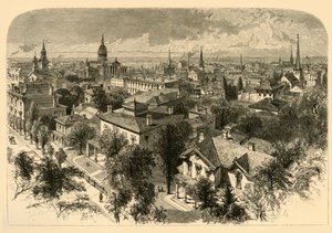 Ville de Milwaukee, 1874 - Alfred Rudolph Waud