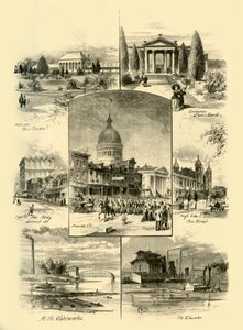 Scènes à Saint-Louis, 1874 - Alfred Rudolph Waud
