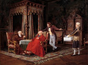 Le goût de son éminence. Peinture d