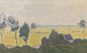 Paysage en Flandre occidentale - Alfred William (1854 1930) Finch