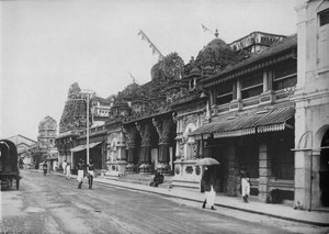 Un temple hindou, Pettah, Colombo - Alfred William Amandus Plate