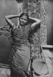 Dame tamoule de haute caste, vers 1890, 1910