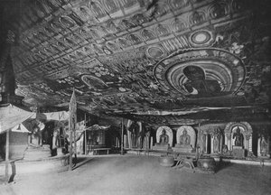 Temple de Rangiri Rock, Dambulla, vers 1890, 1910