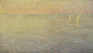 Bateaux sur la mer - Alfred William Finch