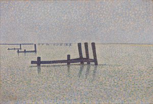 Le canal à Nieuwpoort