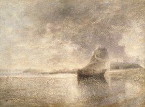 Château de Holy Island, Northumbria, c. 1882-3 - Alfred William Hunt