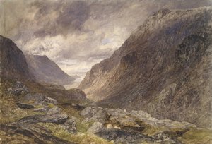 Le Col de Llanberis, c.1853 - Alfred William Hunt