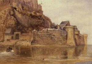 Les remparts, Mont Saint Michel