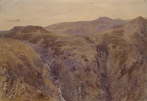 Paysage gallois, 1858 - Alfred William Hunt