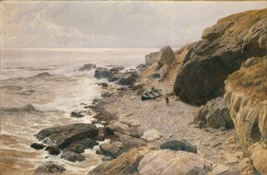 Sur la Riviera (côte rocheuse) - Alfred Zoff