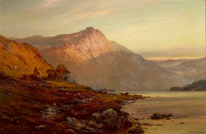 Dhu Loch près de Balmoral - Alfred de Breanski