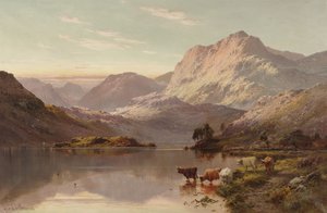 Loch Fad - Alfred de Breanski