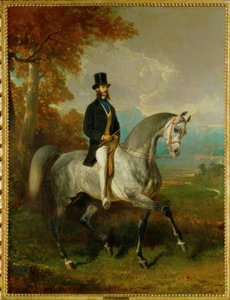 Alfred de Montgomery / Peint par De Dreux - Alfred Dedreux