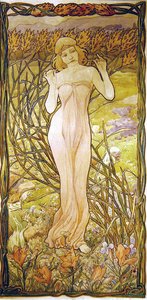 Femme jouant de la flûte - Alfredo Baruffi