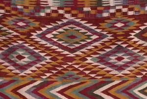 Tapis de la vallée du Mzab (détail)