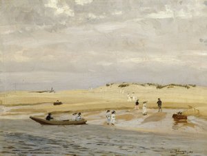 Figures sur une plage