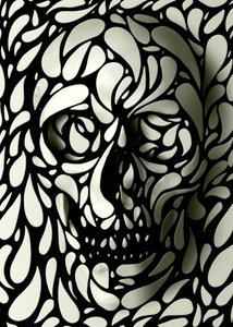 Formes de crânes fantomatiques