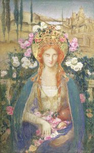 Sainte Élisabeth de Hongrie, 1916 - Alice Macallan Swan