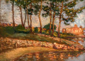 Dans le sud de la France, vers 1905-1906 - Alice Pike Barney