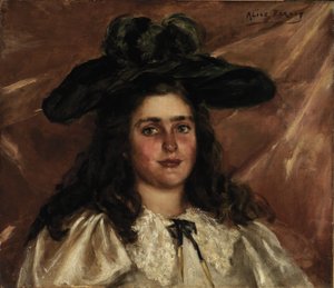 Laura Alice au grand chapeau - Alice Pike Barney