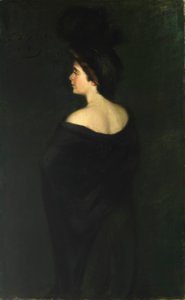 Laura en noir - Alice Pike Barney
