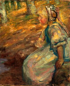 Fille paysanne, 1900