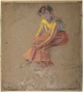 Femme assise - Alice Pike Barney